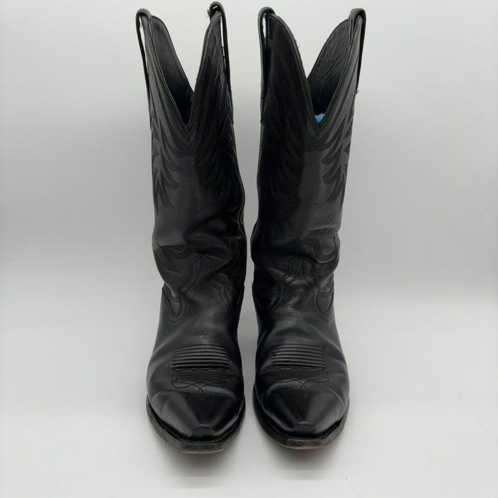 Tecovas Midnight Cowhide Leather Boots